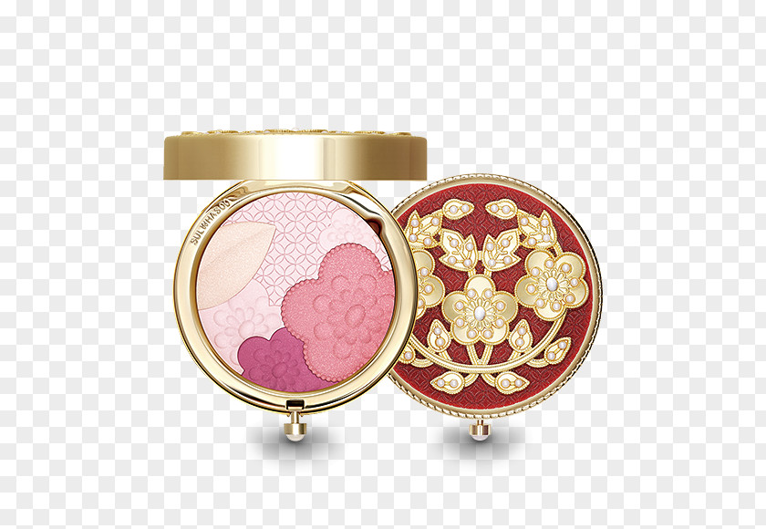 Compact Face Powder Cosmetics Perfume Rouge PNG