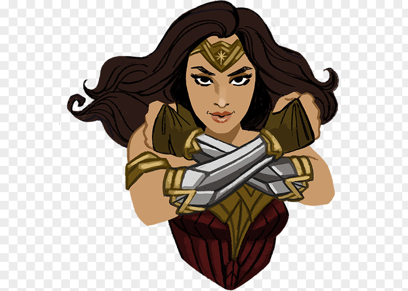 Gal Gadot Wonder Woman Sticker Female Superhero PNG