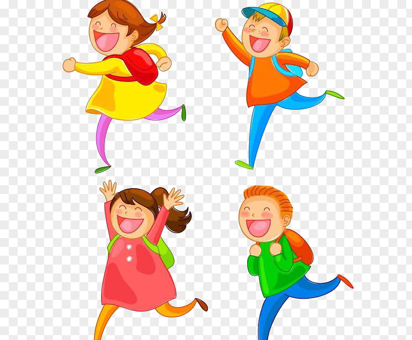 Happy Children Student Child Royalty-free Clip Art PNG