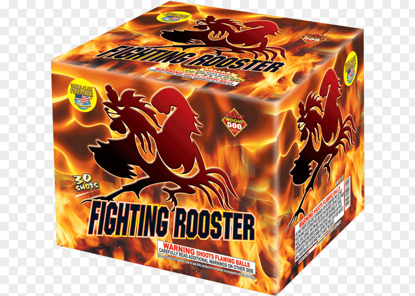 Rooster Fight Popper's Fireworks Cake Cockfight Salute PNG