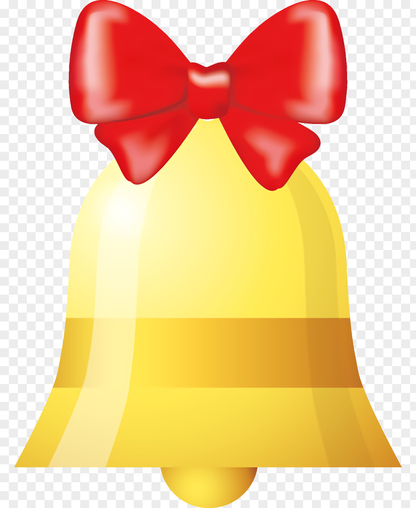 Bow Tie Red Jingle Bells Christmas PNG