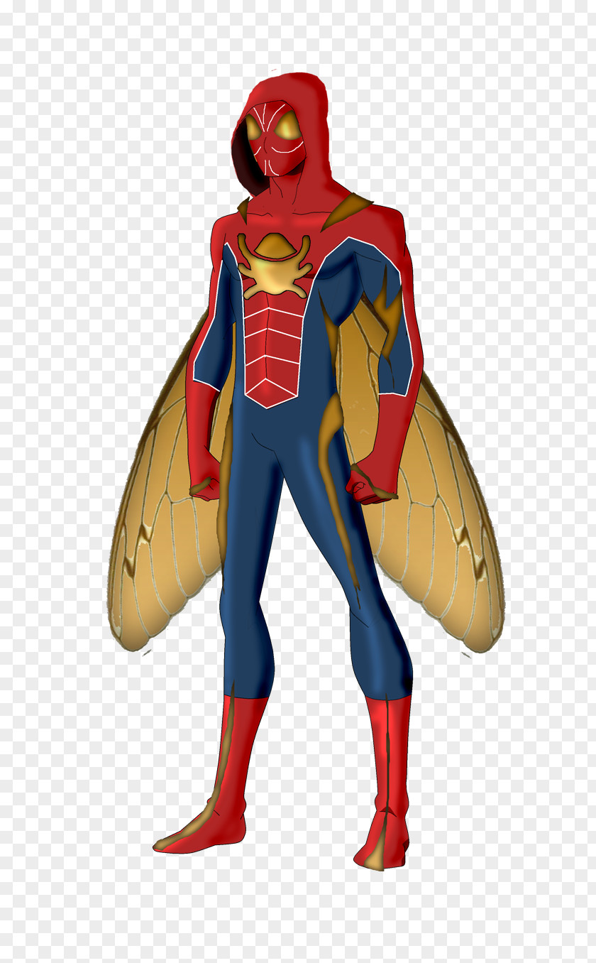Brasilian Superhero Cartoon Costume PNG