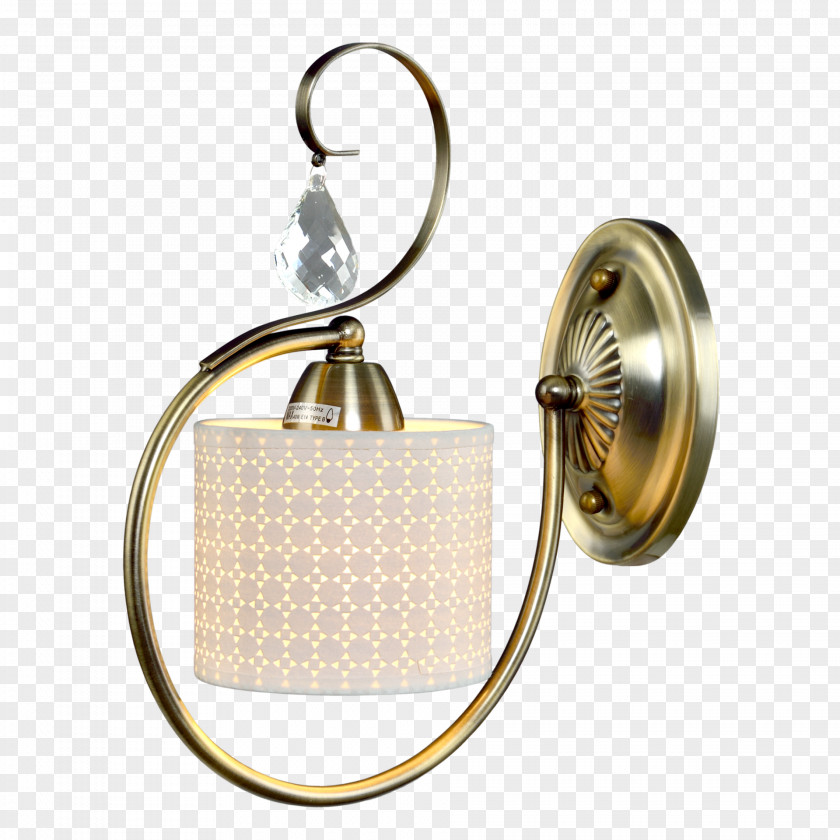 Brass Light Fixture 01504 PNG