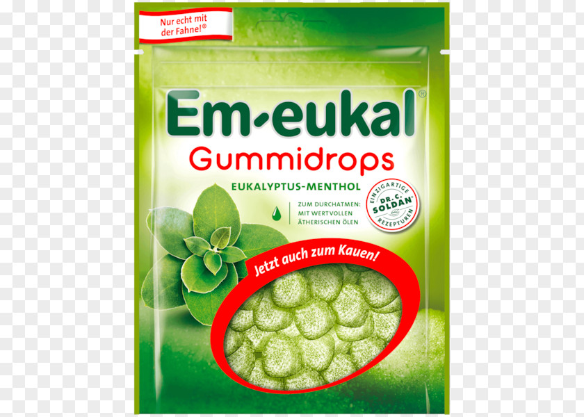 Candy Em-eukal Gummi Dr. C. Soldan Menthol PNG