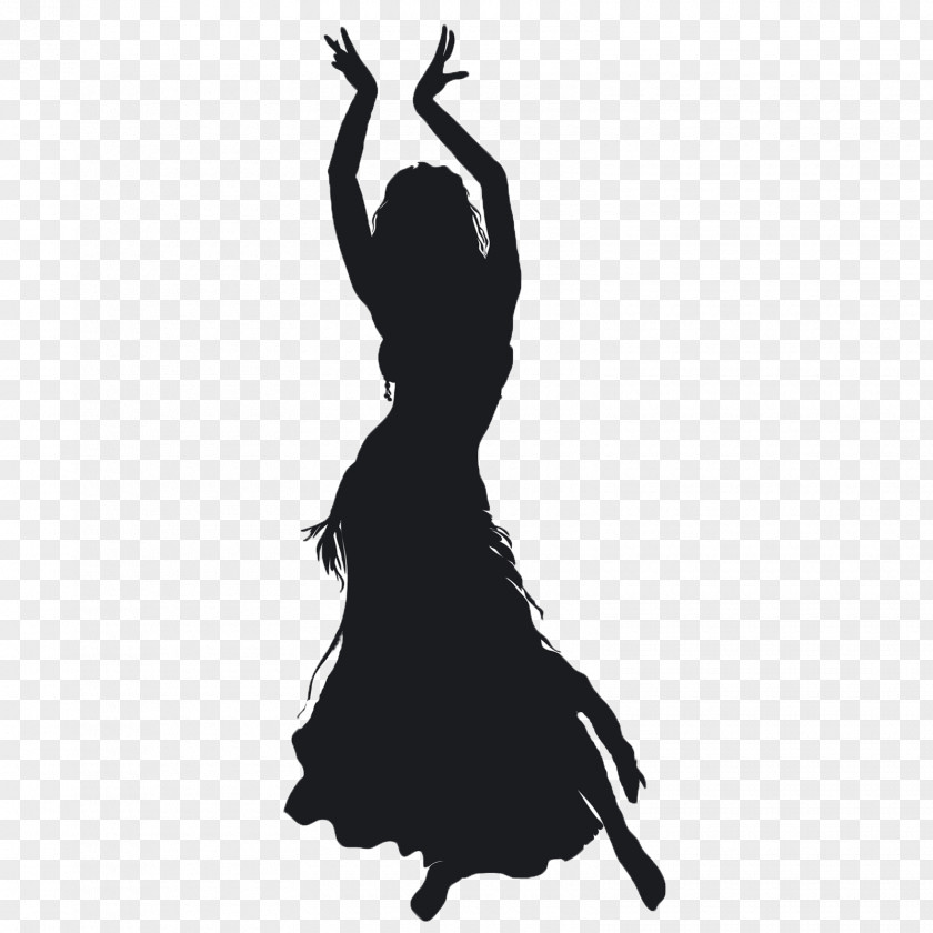 Dancing Belly Dance Silhouette Royalty-free PNG