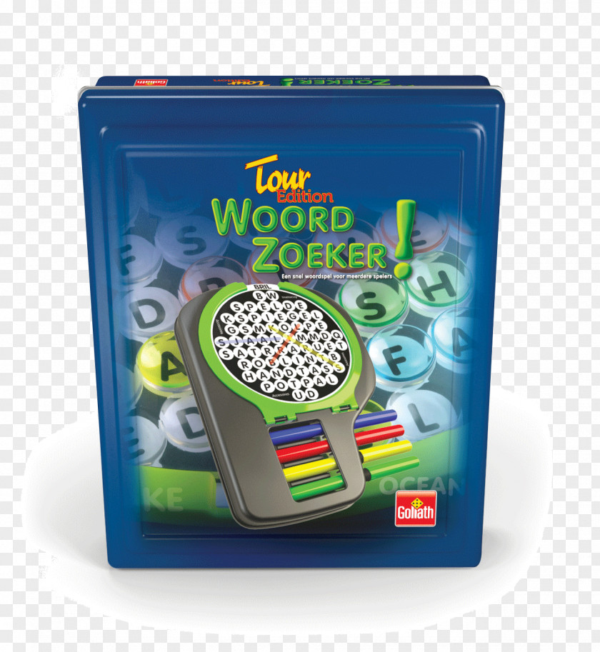 Tin Word Search Game Plastic The Original Tour PNG