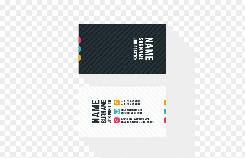 Business Cards Card Design Logo PNG
