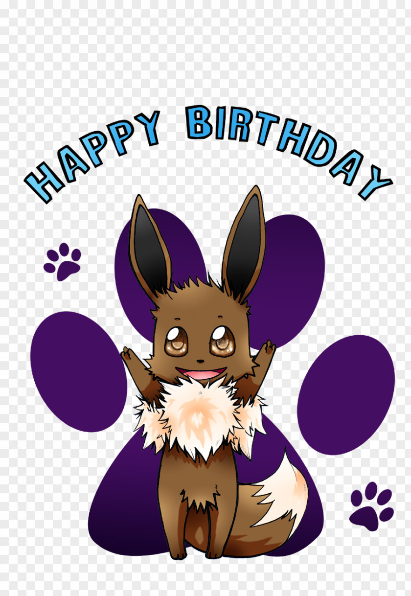 Happy; Vector Eevee Birthday Cake Happy To You Domestic Rabbit PNG