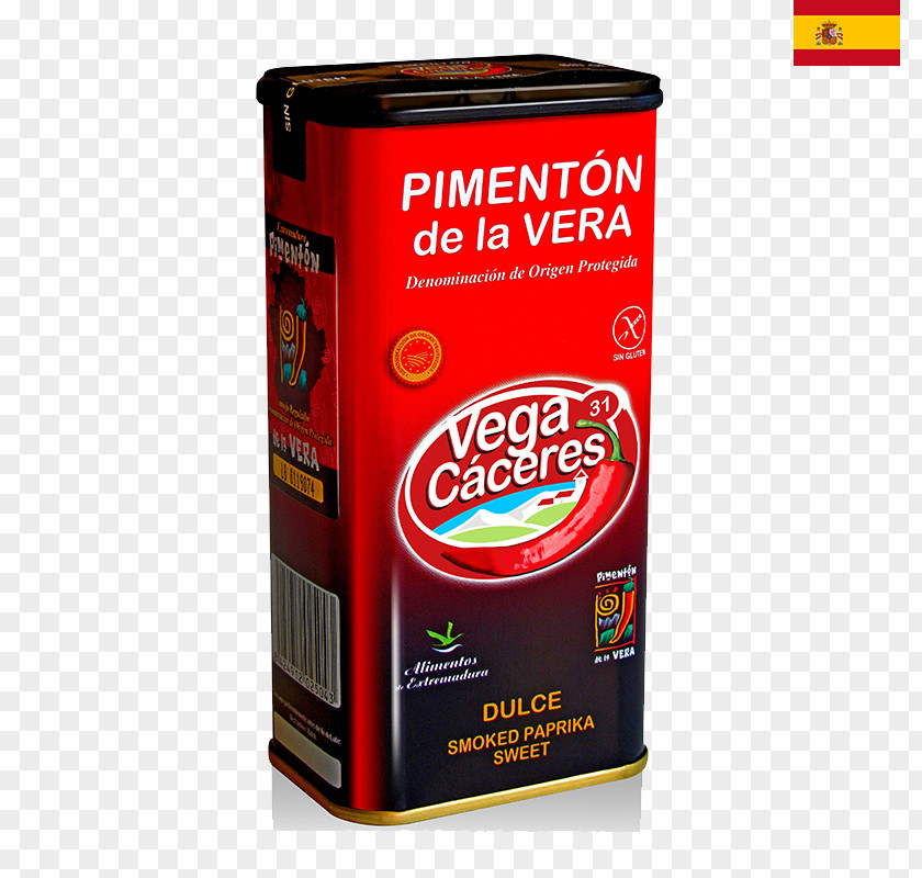 Herbs And Spices Spanish Cuisine PIMENTON DE LA VERA VEGACACERES Smoked Paprika Brand PNG