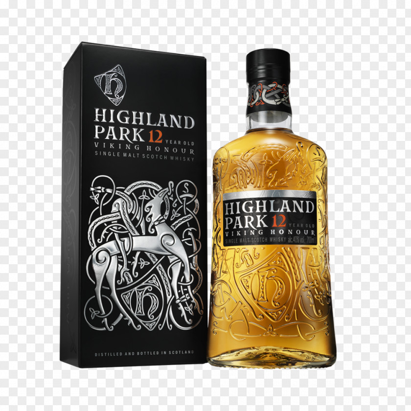 Highland Park Distillery Single Malt Whisky Whiskey Scotch PNG