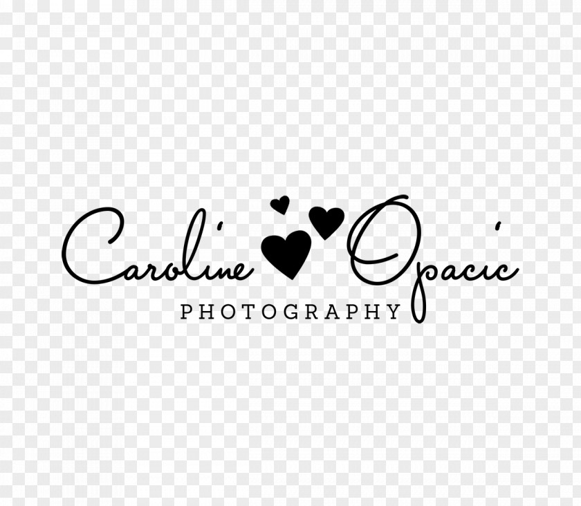 Logo Photography Wedding Photographer Caroline Opacic PNG