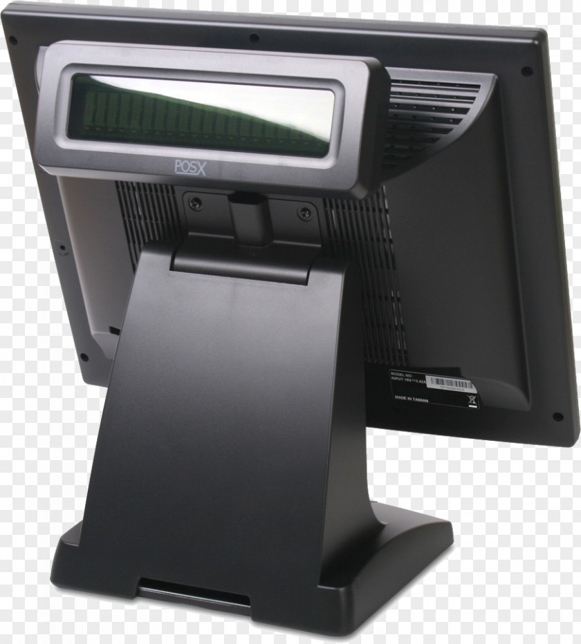 Monitor Point Of Sale Computer Monitors Touchscreen Vacuum Fluorescent Display Device PNG