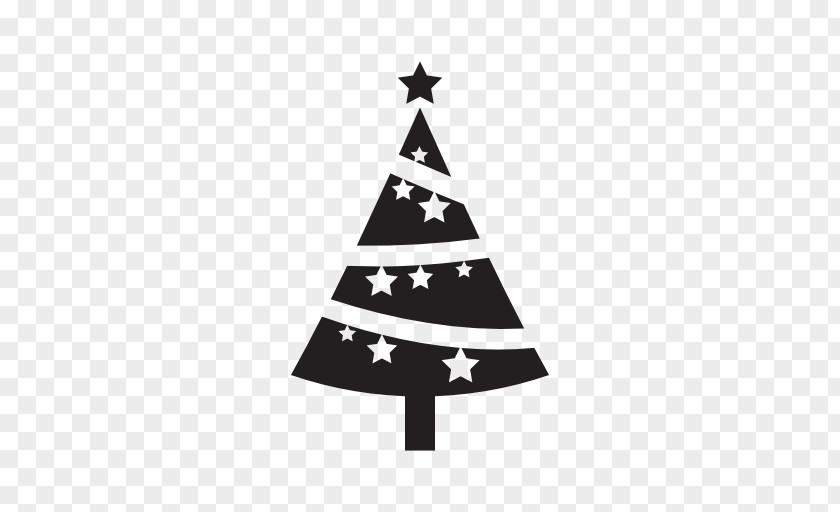 White Christmas Trees Clip Art PNG