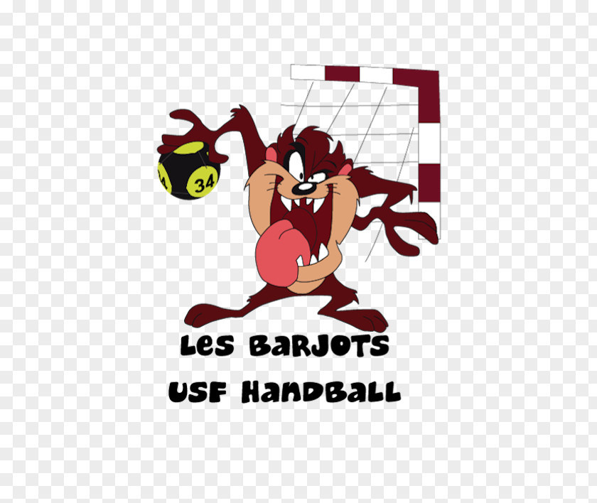 American Handball Court Tasmanian Devil She-Devil Looney Tunes Cartoon PNG