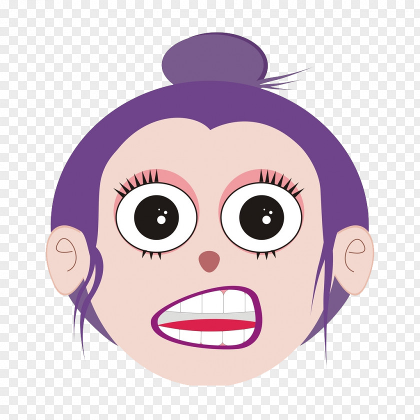 An Avatar Cartoon Illustration PNG