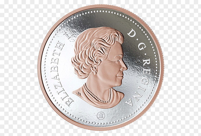 Canada Silver Coin Royal Canadian Mint PNG