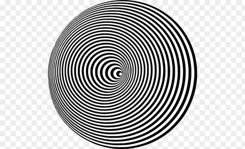 Circle Optical Illusion Ebbinghaus Op Art PNG