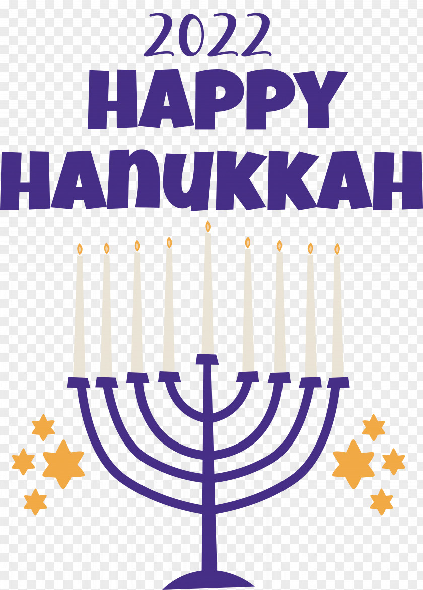 Happy Hanukkah Lighting Dreidel Sufganiyot PNG