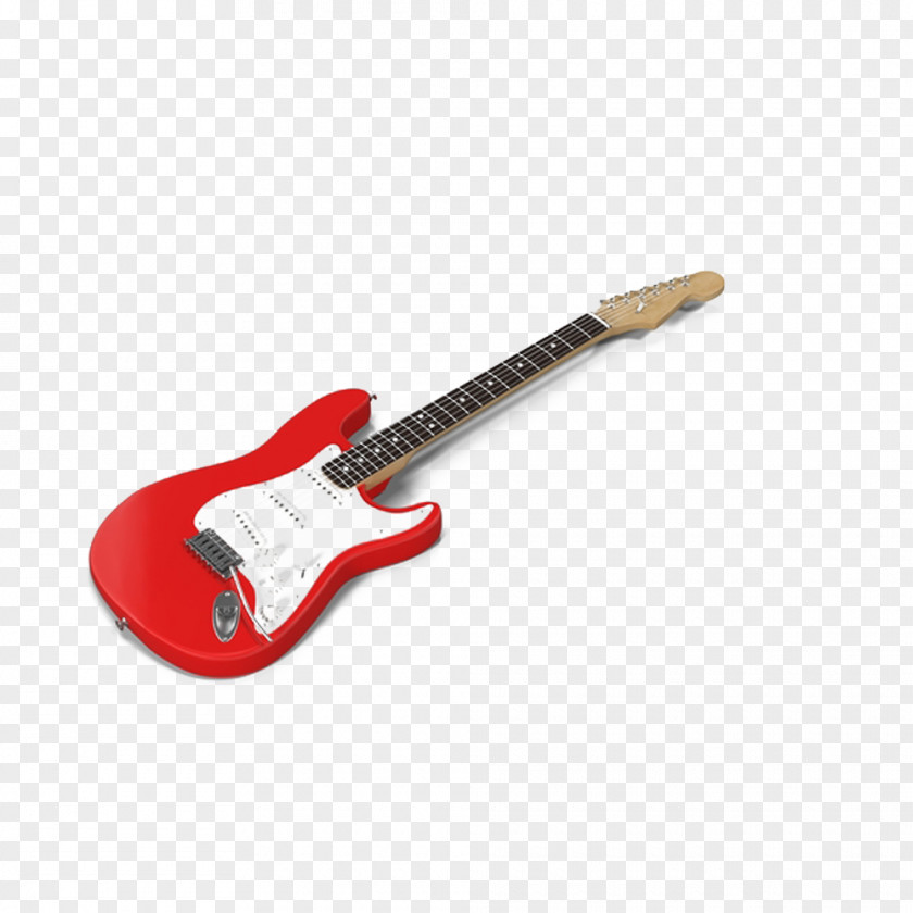 Red Electric Guitar Gibson Les Paul String Instrument Musical PNG