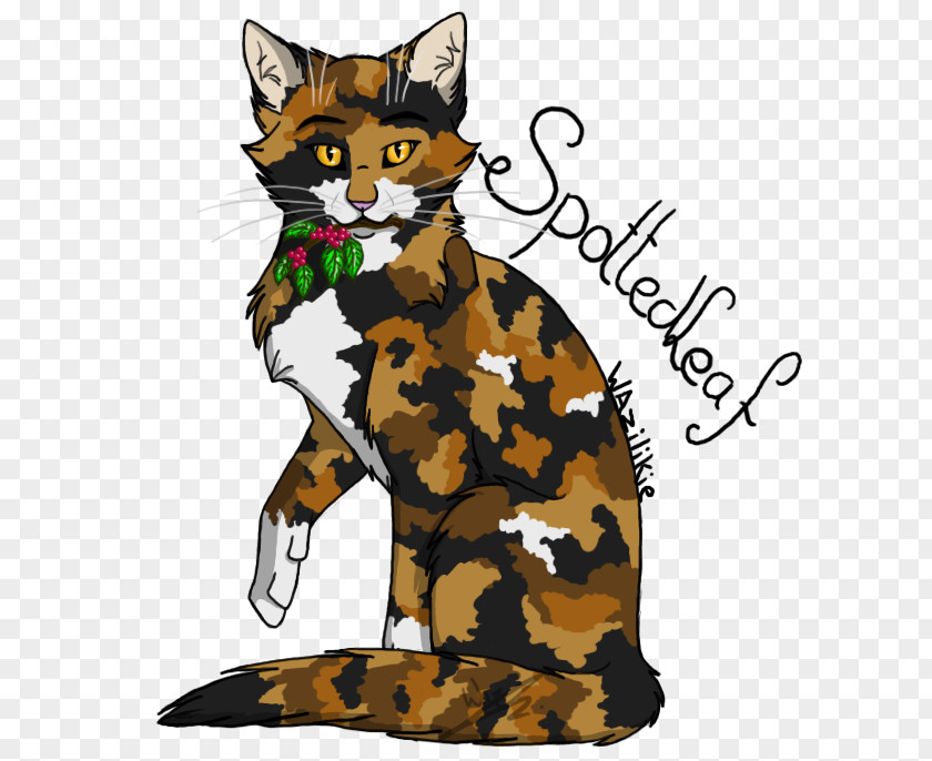 Spotted Cat Into The Wild Warriors Firestar Spottedleaf PNG