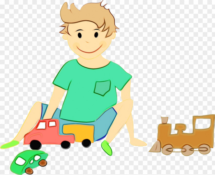 Vehicle Playset Cartoon Baby PNG