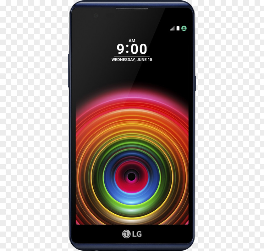 Black LG Electronics K10 G4 X Power Dual 16GB 4G LTE (K220) UnlockedLg SIM Free Smartphone PNG