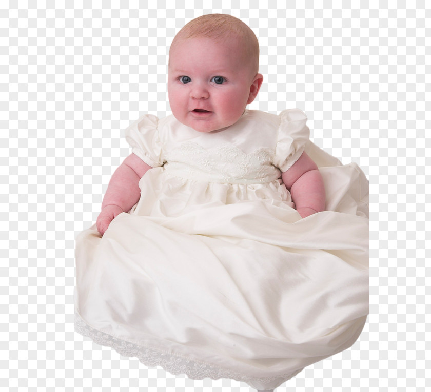 Dress Baptismal Clothing Infant Gown PNG