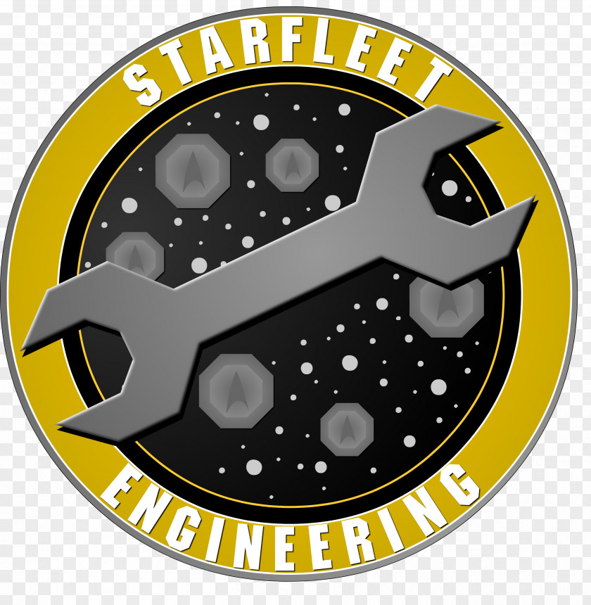 Engineer Logo Engineering Starfleet PNG