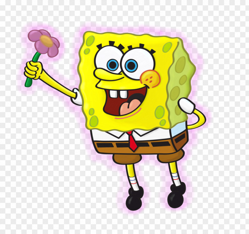 Spongebob Sandy Cheeks Patrick Star Drawing Flower PNG