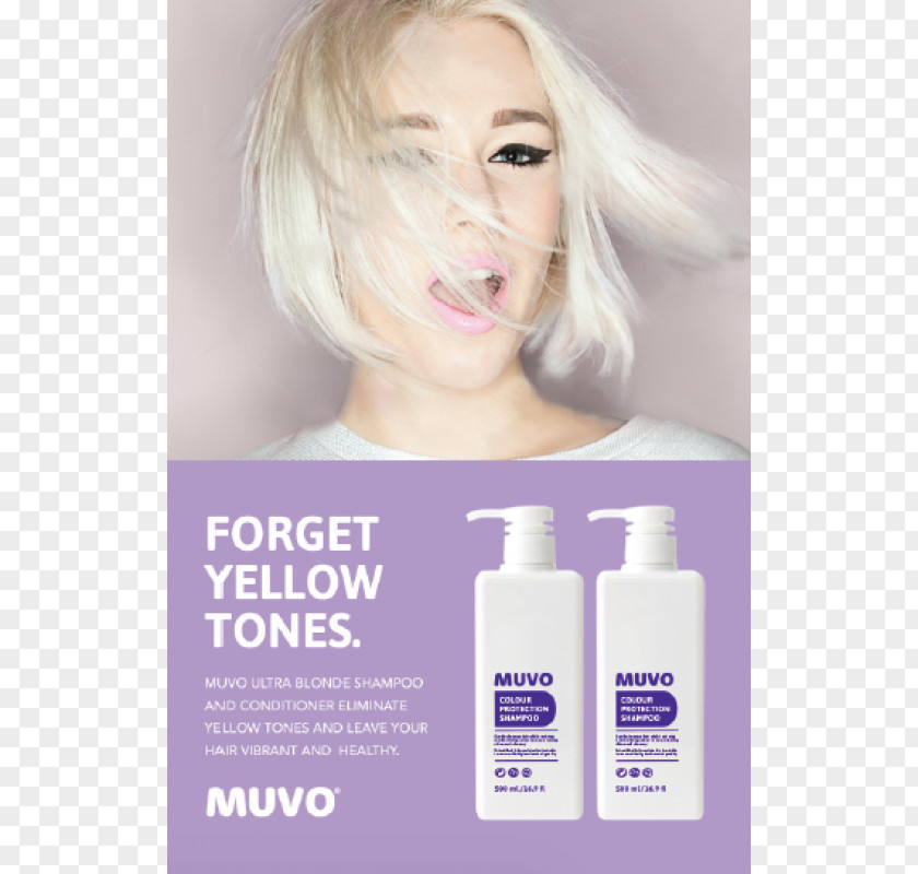 Beauty Spa Flyer Hair Coloring Blond Lotion Shampoo Cosmetics PNG