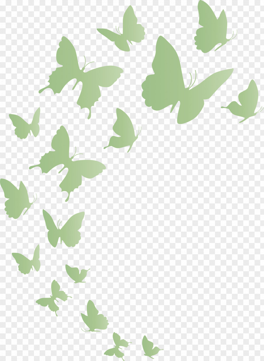 Butterfly Background Flying PNG