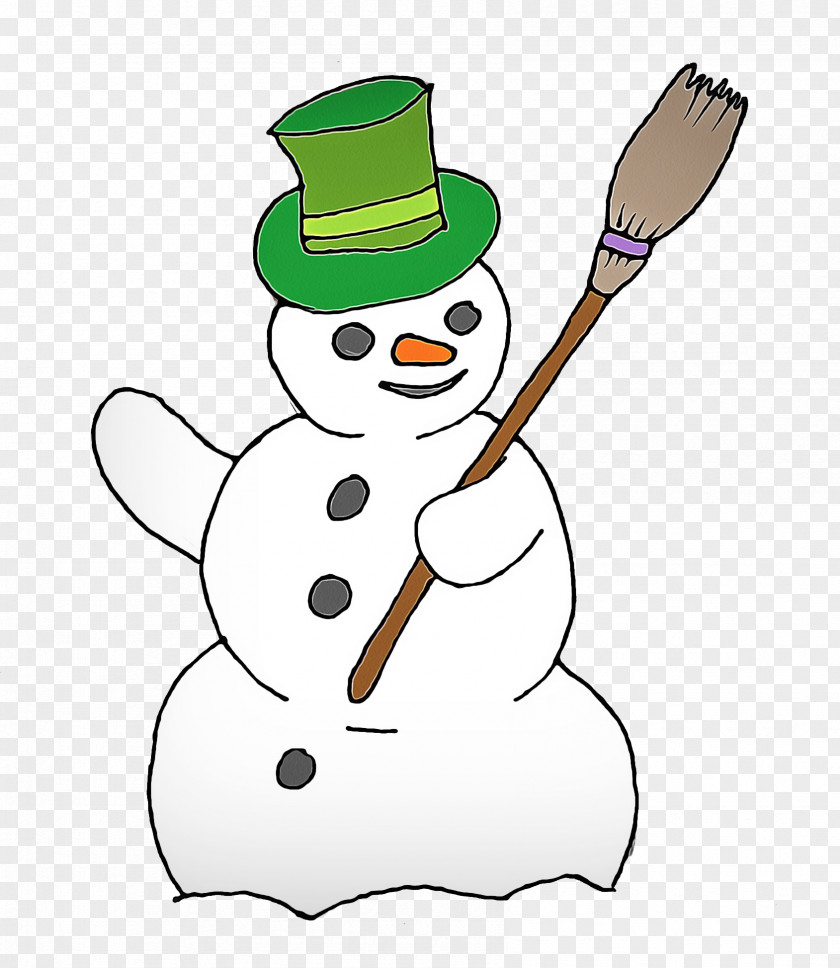 Cartoon Snowman PNG