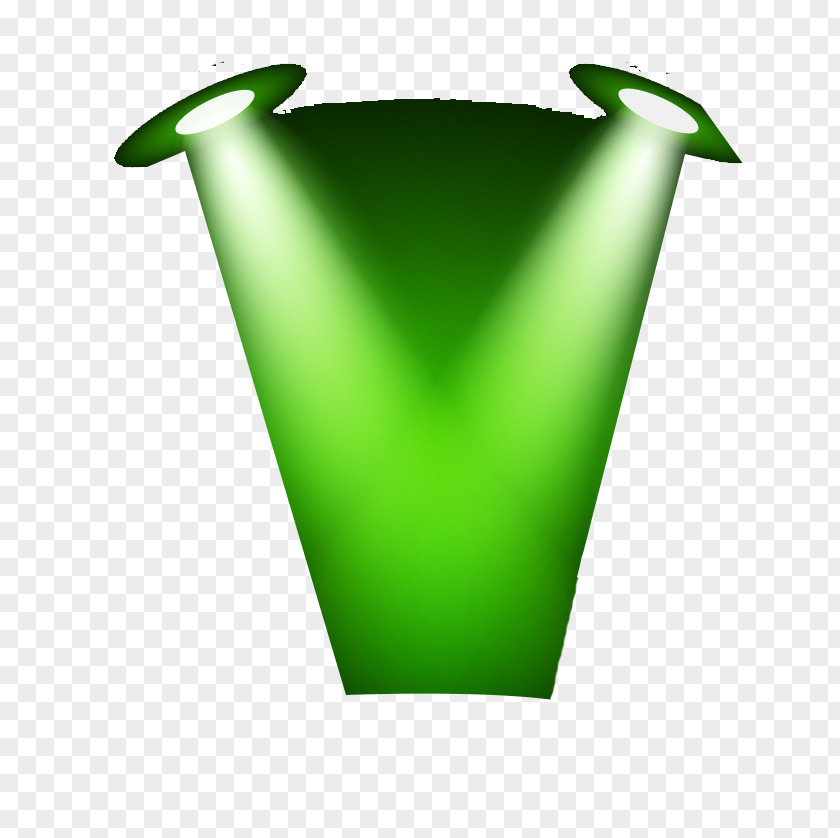 Green Light Effect PNG