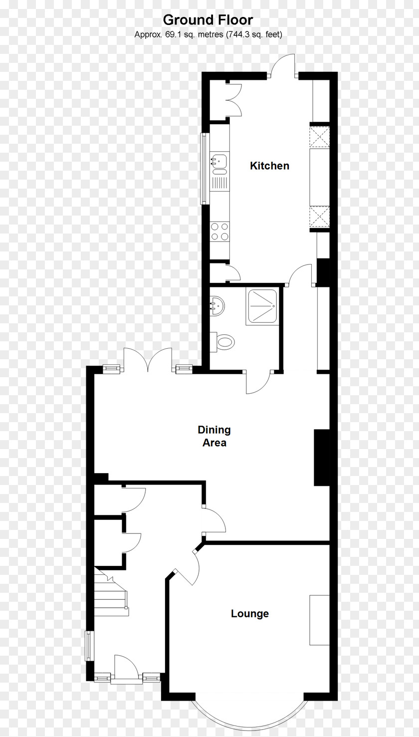 House Floor Plan Lobby Living Room PNG