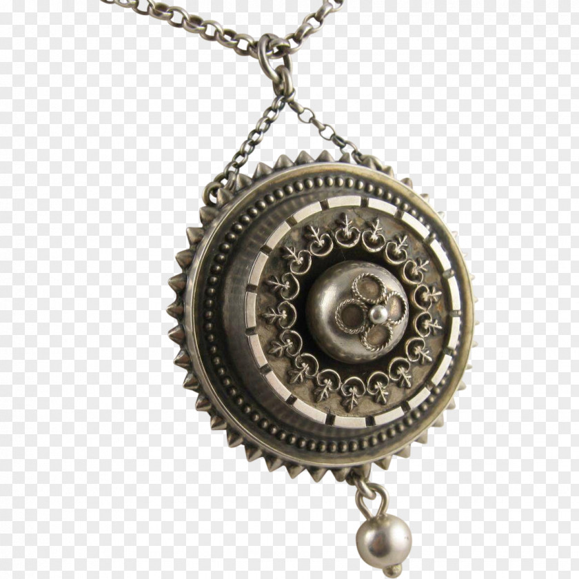 Locket Silver PNG