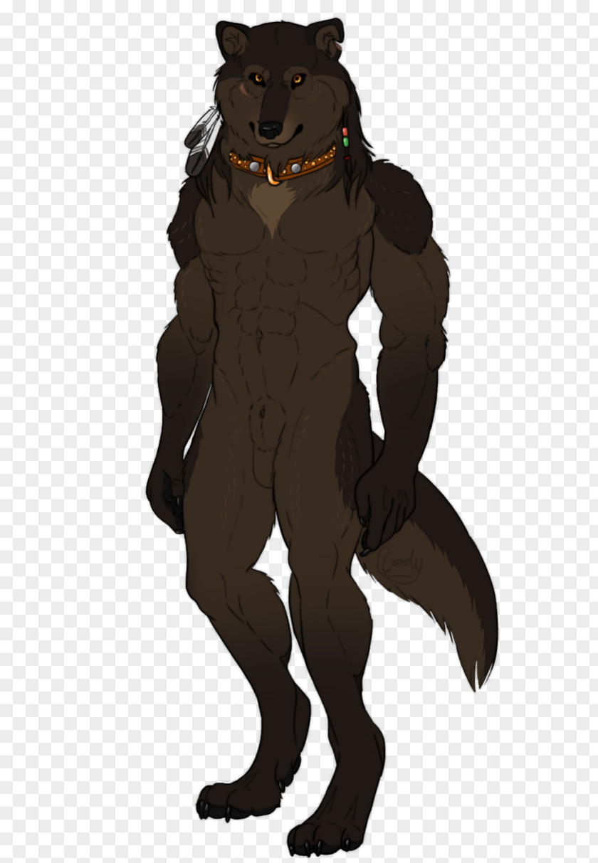 Male Werewolf Drawings Bear Cat Dog Fur PNG