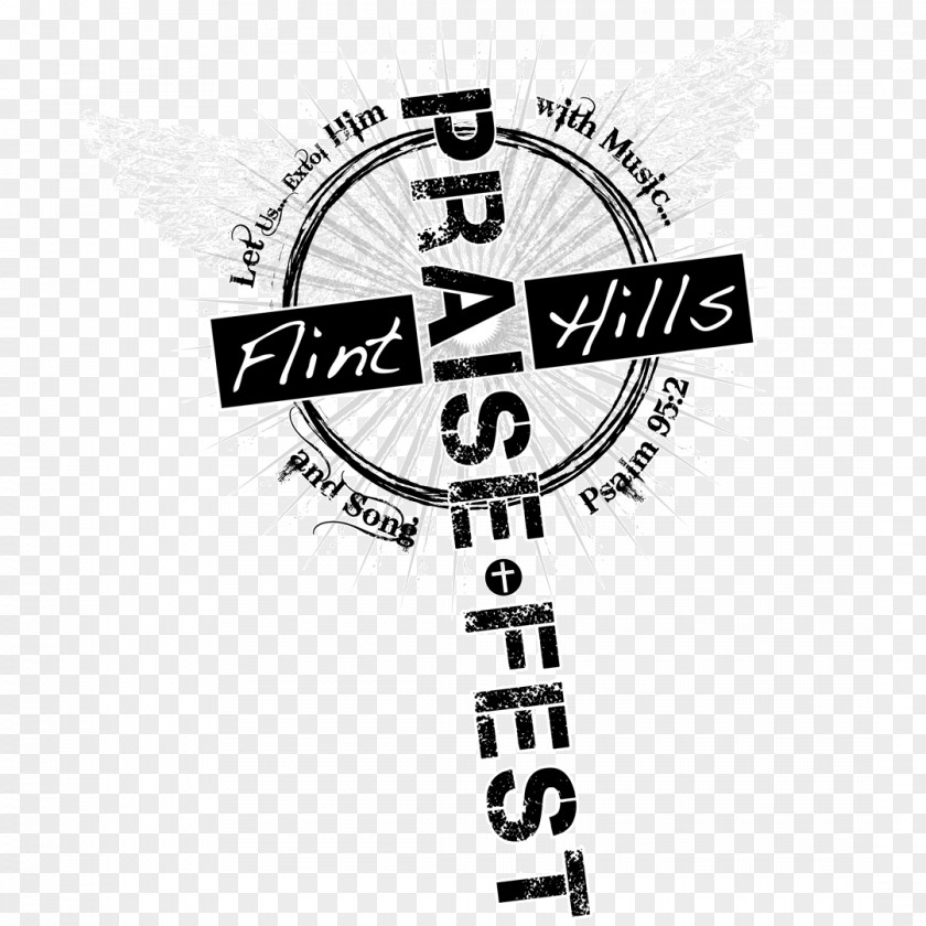 Praise Fest Praisefest Logo Brand Flint Hills Line PNG