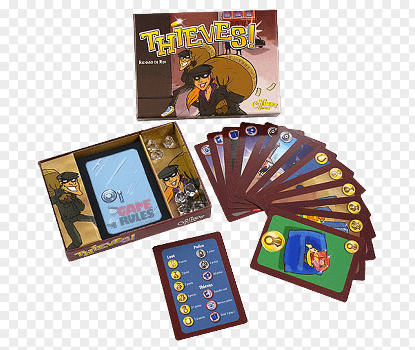 Thieves Card Game ACD Distribution Video PNG