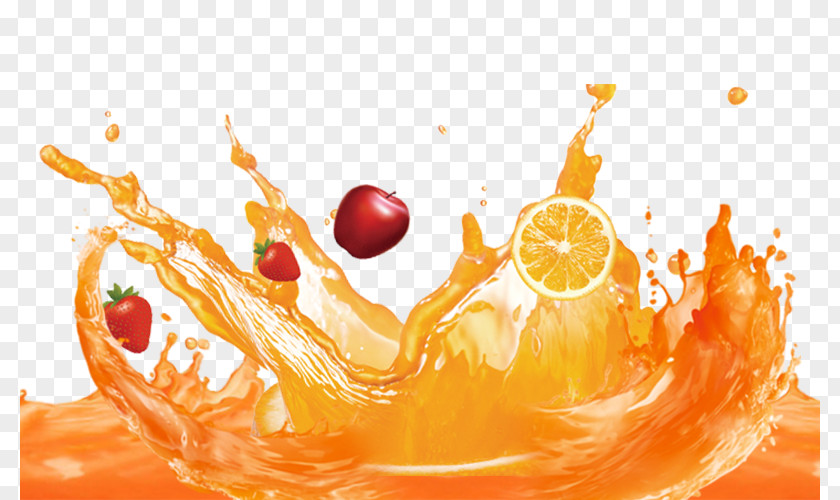 Creative Juice Orange Fruchtsaft PNG