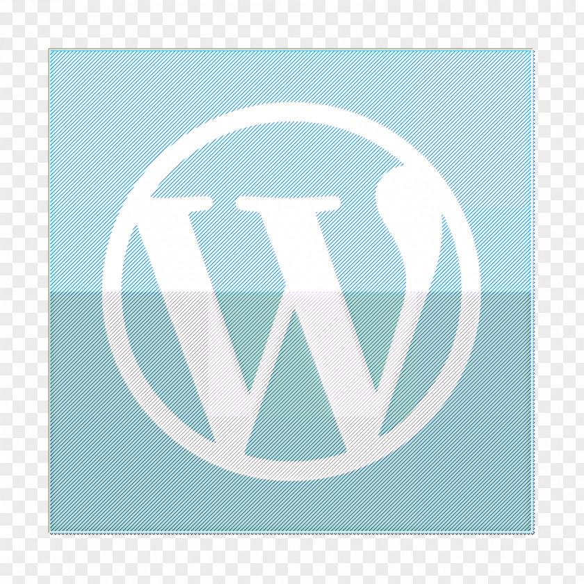 Electric Blue Azure Blog Icon Wordpress PNG