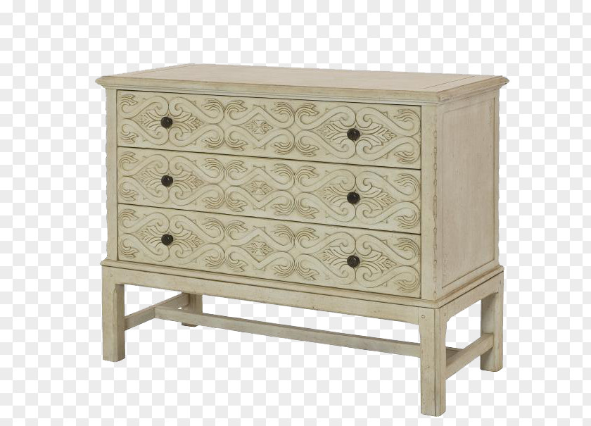 Hand-painted Creative 3D Bedside Tables Drawer Cabinetry Television PNG