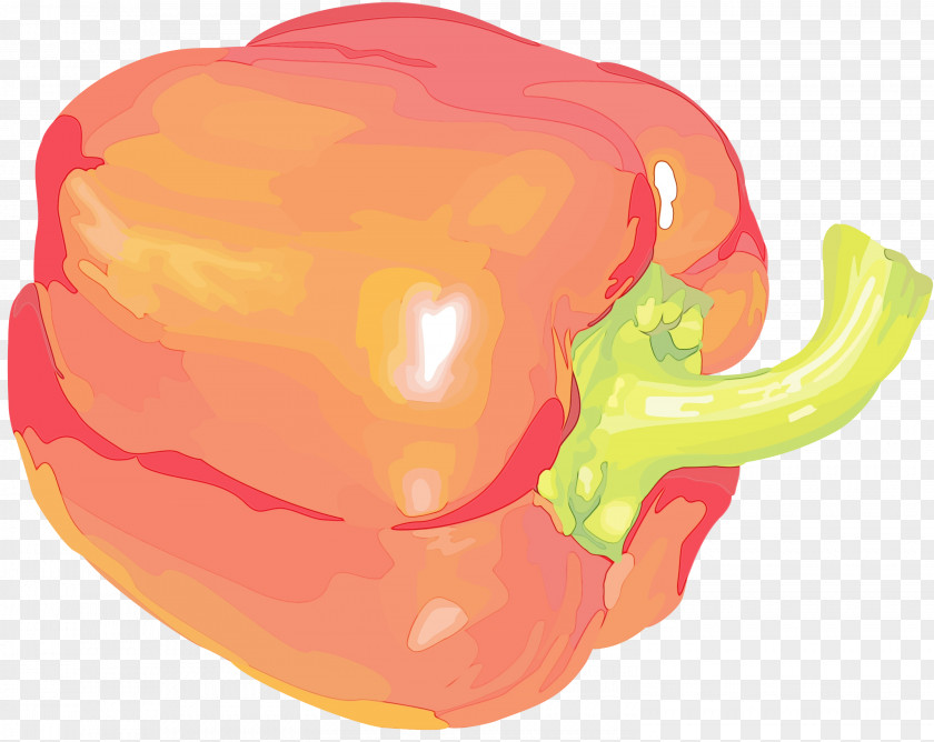 Jaw Capsicum Orange PNG