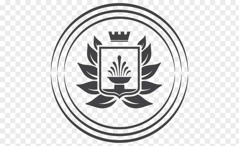 Leaf Logo Emblem Brand Crest White PNG