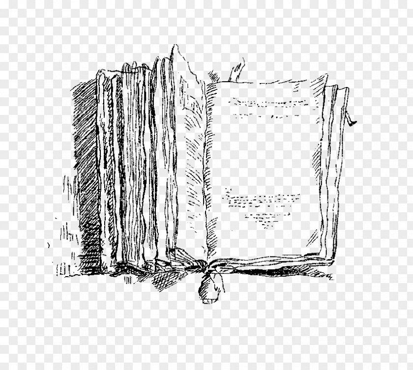 Old Book Illustration Drawing PNG