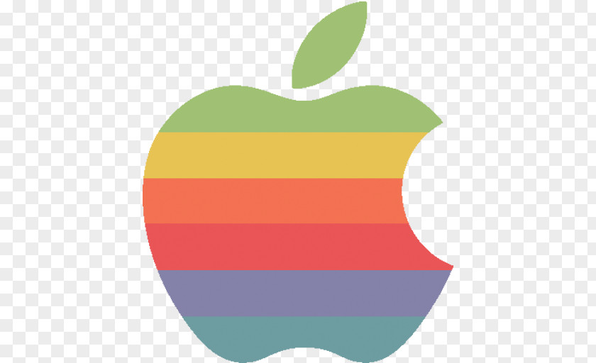 Rainbow Apple Logo Computer Wallpaper Fruit Brand Yellow PNG