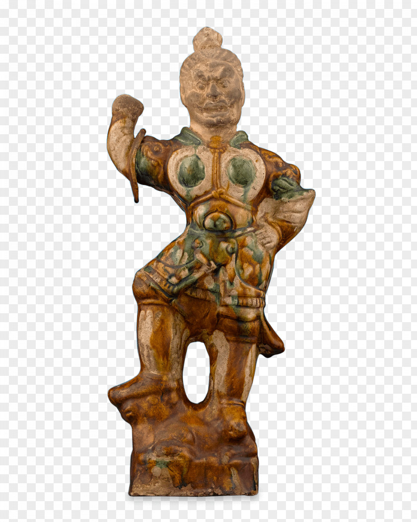 Ancient European Warrior Tang Dynasty Tomb Figures Terracotta Army Chinese Ceramics Tile PNG