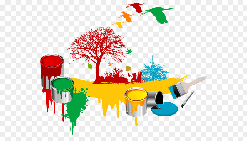 Paint Painting Bucket PNG