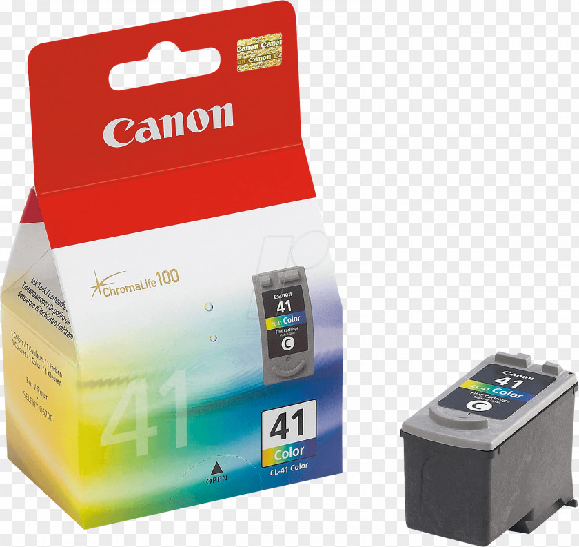 Printer Ink Cartridge Canon Color PNG