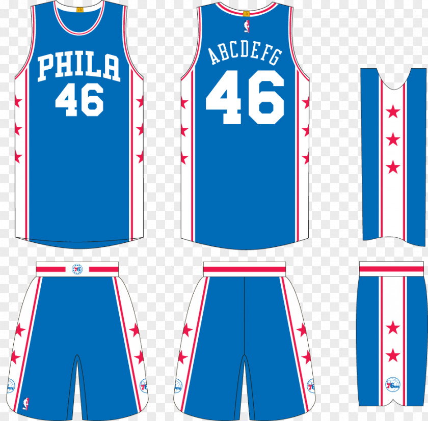 T-shirt Sports Fan Jersey Philadelphia 76ers Clothing PNG