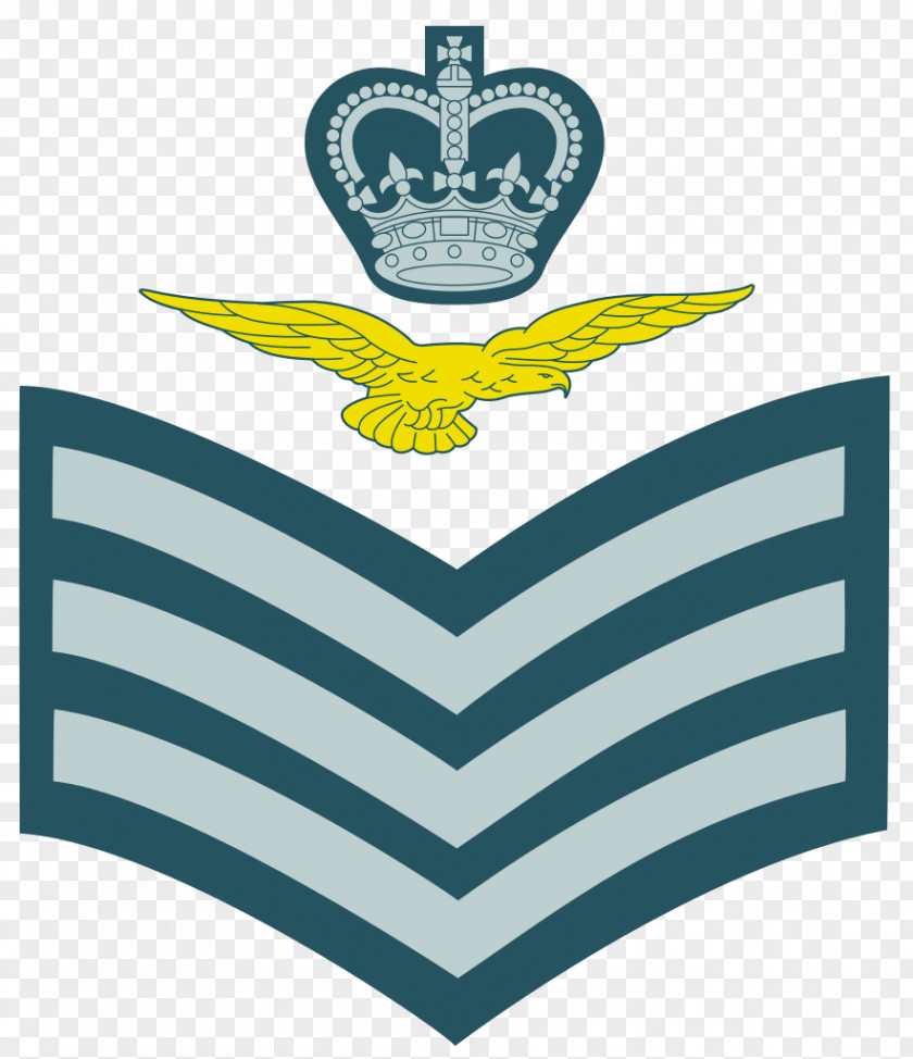 Military Flight Sergeant Royal Air Force Army Officer Rank PNG